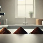 Gemalen koffie voor pistonmachine