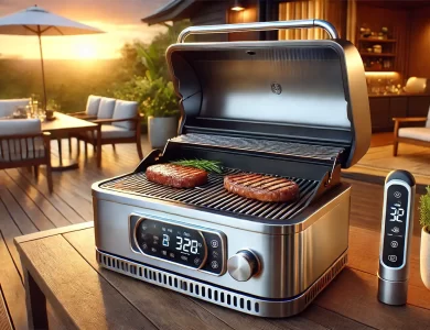 bbq met temperatuurmeter